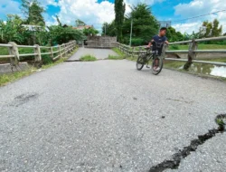 Lelang Proyek Jembatan Junjung Tulungagung Molor, Penyelesaian Diupayakan Usai Lebaran