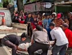 Pria di Mojo Kediri Tewas Terlindas Truk Tangki, Diduga Alami Depresi