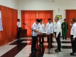 Tingkatkan Kinerja Daerah, Bupati Trenggalek Resmi Kukuhkan 8 Pejabat Eselon II