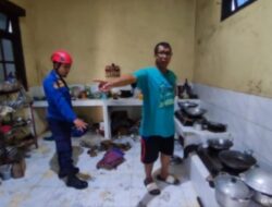 Insiden Ledakan LPG di Trenggalek, Tiga Korban Dilarikan ke Rumah Sakit