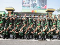 Kodim 0808/Blitar Beri Kenaikan Pangkat untuk 25 Anggota sebagai Bentuk Apresiasi