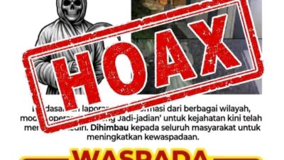 Viral Himbauan “Pocong Jadi-Jadian” di Kediri Dipastikan Hoaks, Warga Diminta Tetap Tenang