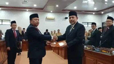 DPRD Trenggalek Gelar Rapat Paripurna Pengambilan Sumpah Janji Komarudin dari Fraksi PKS