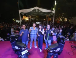 Yamaha Gear Ultima Hybrid 125 Hadir dengan Warna Baru, Curi Perhatian di Festival Kuno Kini Kediri
