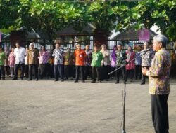 Apel ASN 4 OPD, Sekda Tekankan Integritas, Disiplin, dan Rasa Malu dalam Bekerja