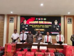 Polres Kediri Bongkar 46 Kasus Narkoba, Sita 2 Juta Pil Dobel L dan Ratusan Gram Sabu