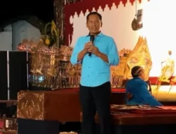 Hadiri Pagelaran Wayang Kulit Semalam Suntuk, Plt Bupati Tulungagung Ajak Masyarakat Lestarikan Budaya Nusantara