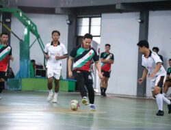 Turnamen Futsal Dispora Cup I Resmi Digelar, Bupati Arifin Ajak ASN Jaga Kebugaran dan Tingkatkan Semangat Pelayanan