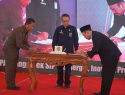 Pj Sekda Trenggalek Teken MoU Pelayanan, Resmikan Gedung Baru Pengadilan Agama Kelas IA
