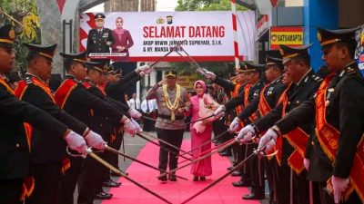 Reog Kendang Tulungagung Meriahkan Penyambutan Kapolres Baru AKBP Wiwin Junianto Supriyadi