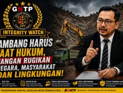 GNTP: Penambangan Harus Taat Hukum, Transparan,Dan Berpedoman Pada Kelanjutan Lingkungan