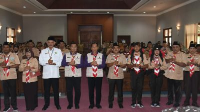 Plt. Bupati Tulungagung Lepas Kontingen Pramuka Menuju Jambore Nasional XII Tahun 2026
